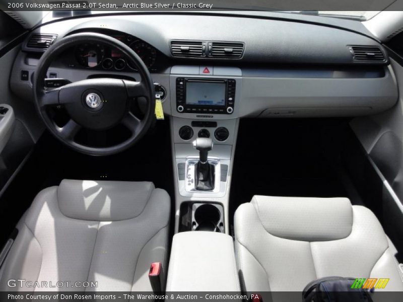 Arctic Blue Silver / Classic Grey 2006 Volkswagen Passat 2.0T Sedan