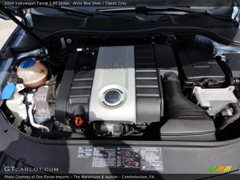 Arctic Blue Silver / Classic Grey 2006 Volkswagen Passat 2.0T Sedan