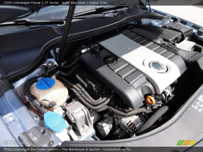 Arctic Blue Silver / Classic Grey 2006 Volkswagen Passat 2.0T Sedan