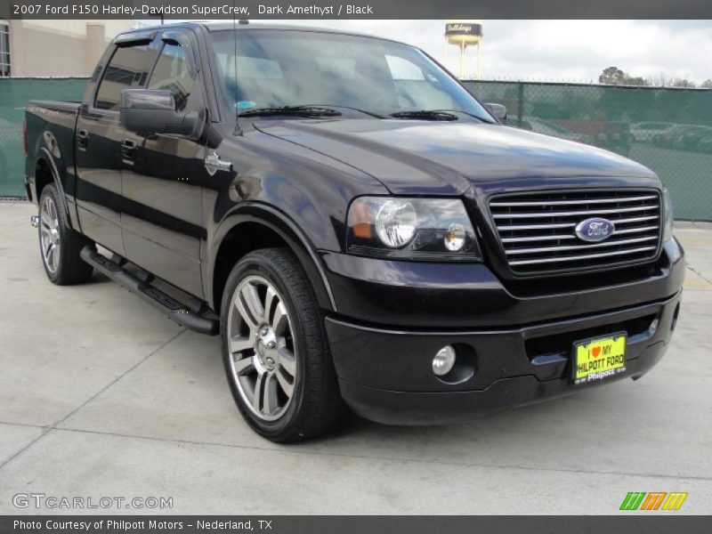 Dark Amethyst / Black 2007 Ford F150 Harley-Davidson SuperCrew