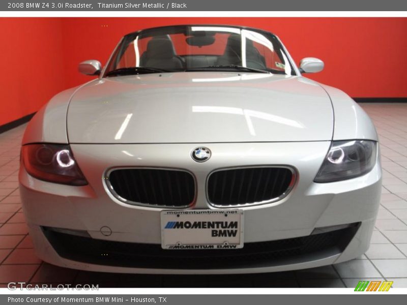 Titanium Silver Metallic / Black 2008 BMW Z4 3.0i Roadster