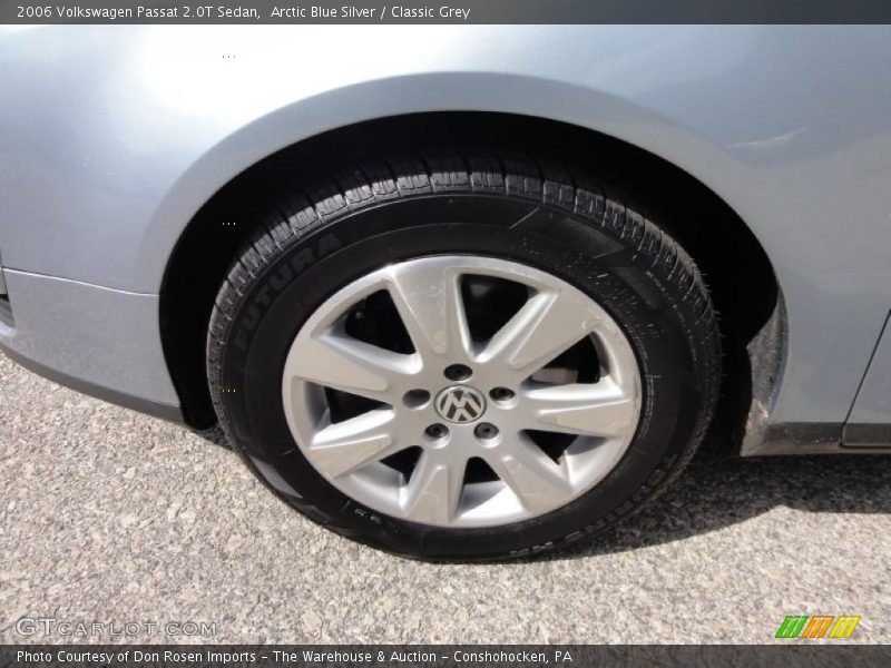 Arctic Blue Silver / Classic Grey 2006 Volkswagen Passat 2.0T Sedan