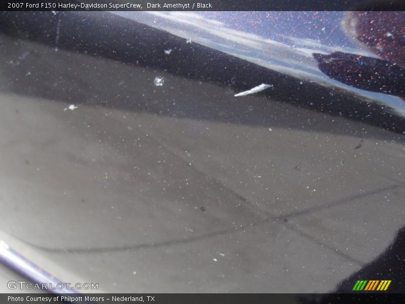 Dark Amethyst / Black 2007 Ford F150 Harley-Davidson SuperCrew