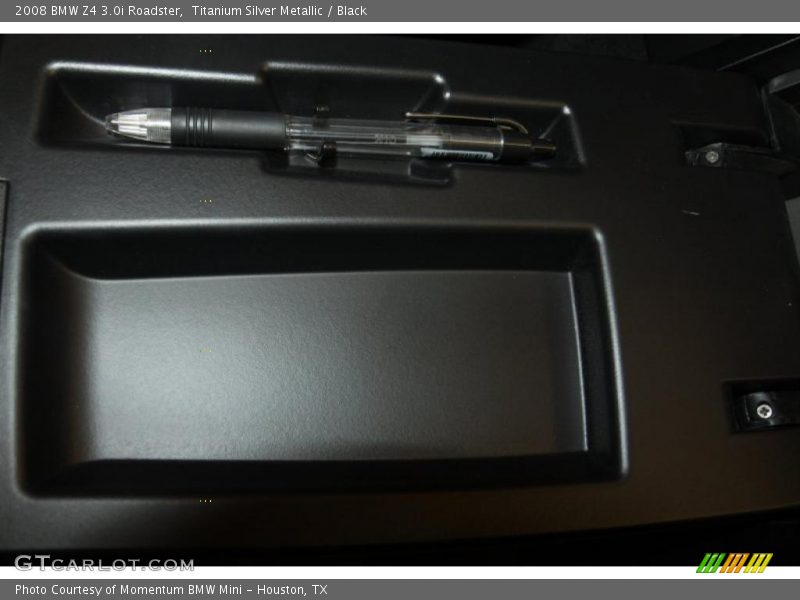 Titanium Silver Metallic / Black 2008 BMW Z4 3.0i Roadster