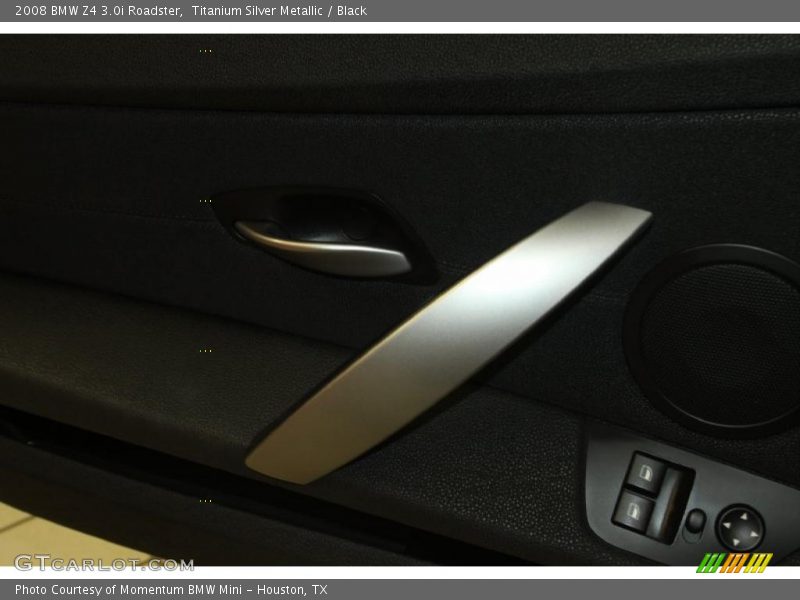 Titanium Silver Metallic / Black 2008 BMW Z4 3.0i Roadster