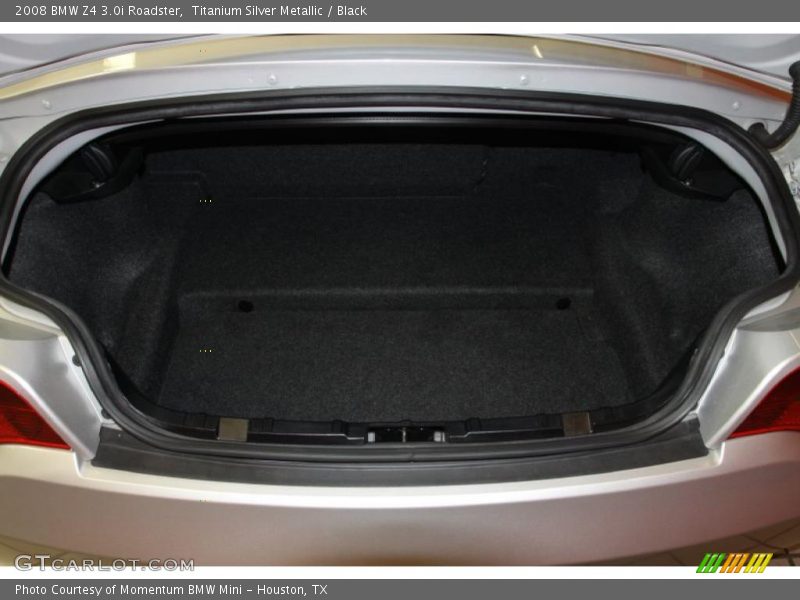 Titanium Silver Metallic / Black 2008 BMW Z4 3.0i Roadster