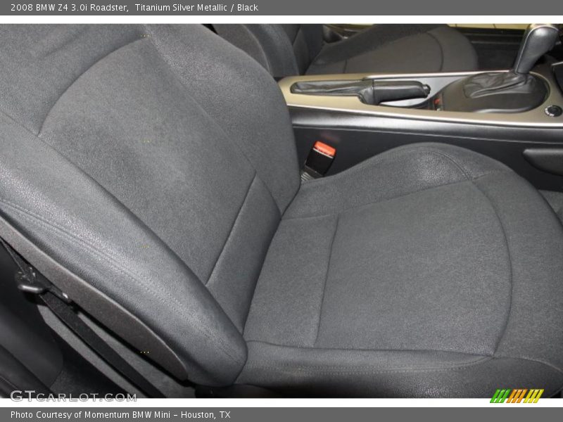 Titanium Silver Metallic / Black 2008 BMW Z4 3.0i Roadster