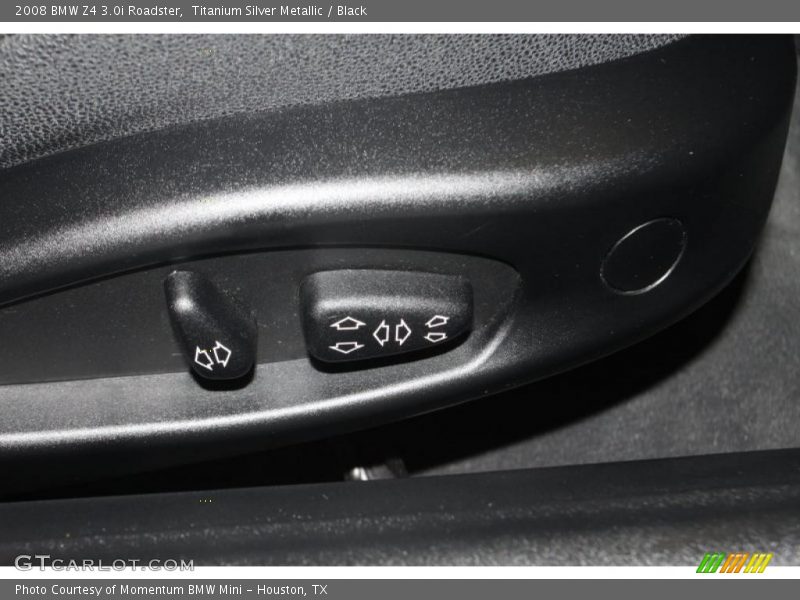 Titanium Silver Metallic / Black 2008 BMW Z4 3.0i Roadster