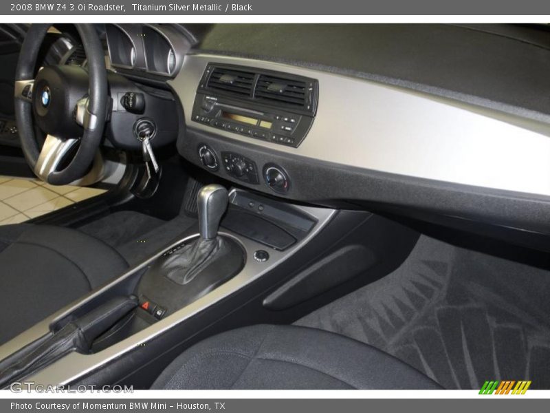 Titanium Silver Metallic / Black 2008 BMW Z4 3.0i Roadster