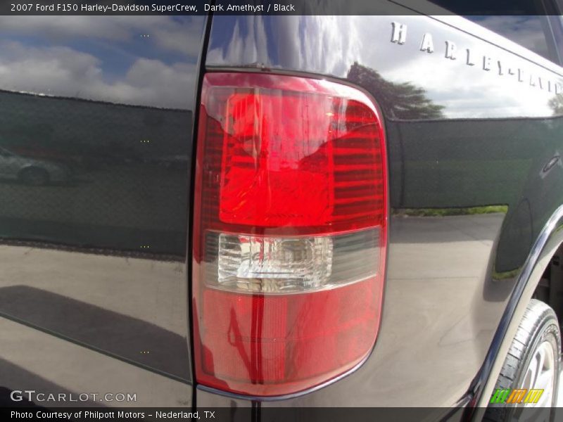 Dark Amethyst / Black 2007 Ford F150 Harley-Davidson SuperCrew