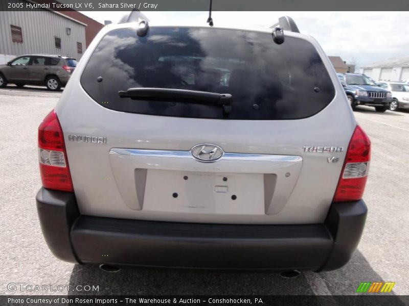 Sahara Silver / Gray 2005 Hyundai Tucson LX V6