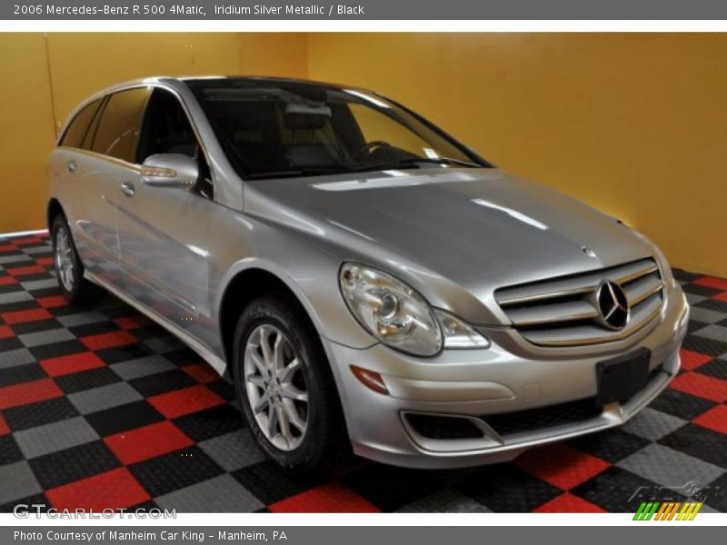 Iridium Silver Metallic / Black 2006 Mercedes-Benz R 500 4Matic