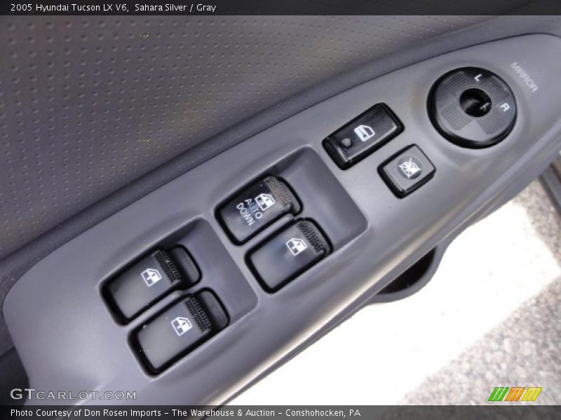 Sahara Silver / Gray 2005 Hyundai Tucson LX V6