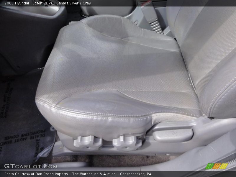 Sahara Silver / Gray 2005 Hyundai Tucson LX V6