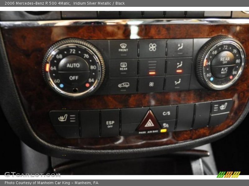 Iridium Silver Metallic / Black 2006 Mercedes-Benz R 500 4Matic
