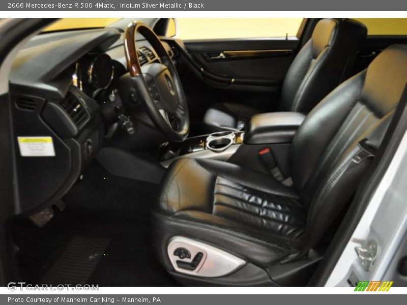 Iridium Silver Metallic / Black 2006 Mercedes-Benz R 500 4Matic