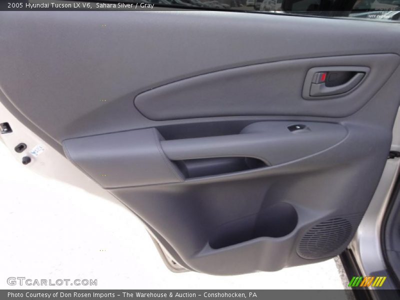 Sahara Silver / Gray 2005 Hyundai Tucson LX V6