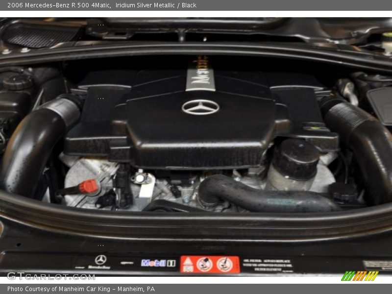 Iridium Silver Metallic / Black 2006 Mercedes-Benz R 500 4Matic