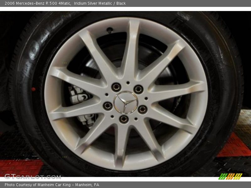 Iridium Silver Metallic / Black 2006 Mercedes-Benz R 500 4Matic
