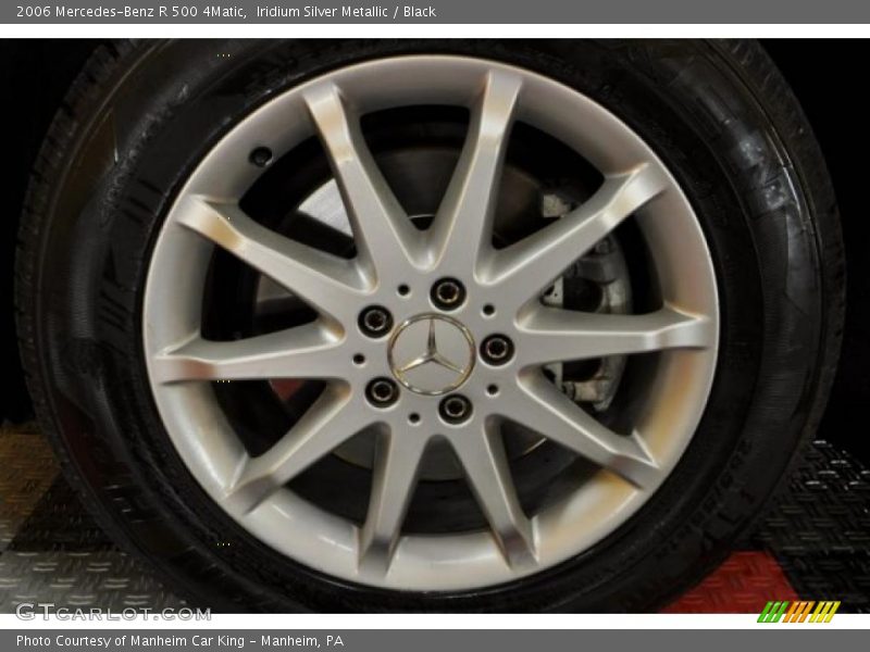 Iridium Silver Metallic / Black 2006 Mercedes-Benz R 500 4Matic