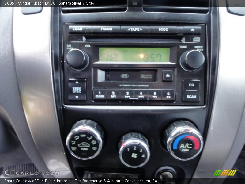 Sahara Silver / Gray 2005 Hyundai Tucson LX V6