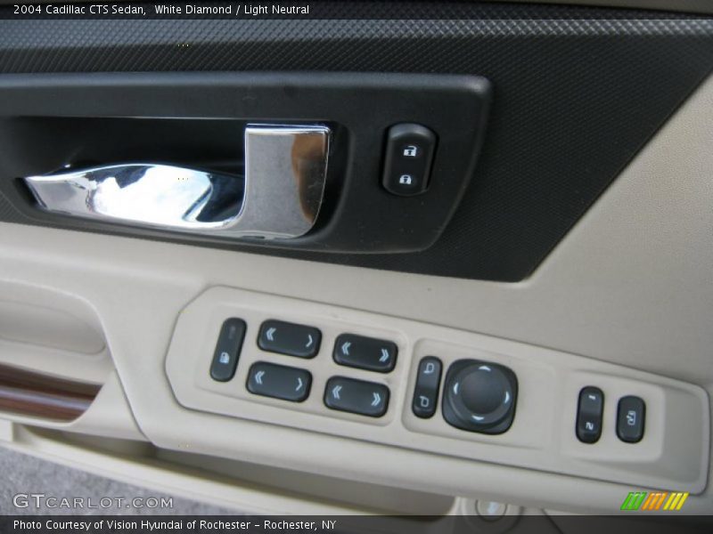 White Diamond / Light Neutral 2004 Cadillac CTS Sedan