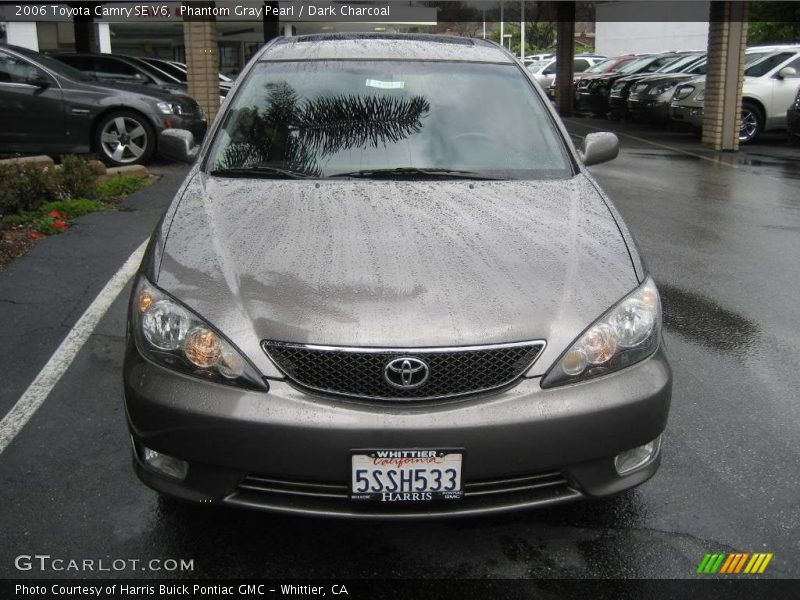 Phantom Gray Pearl / Dark Charcoal 2006 Toyota Camry SE V6