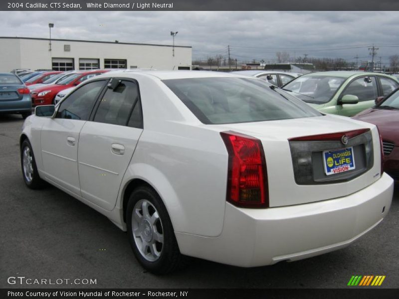 White Diamond / Light Neutral 2004 Cadillac CTS Sedan