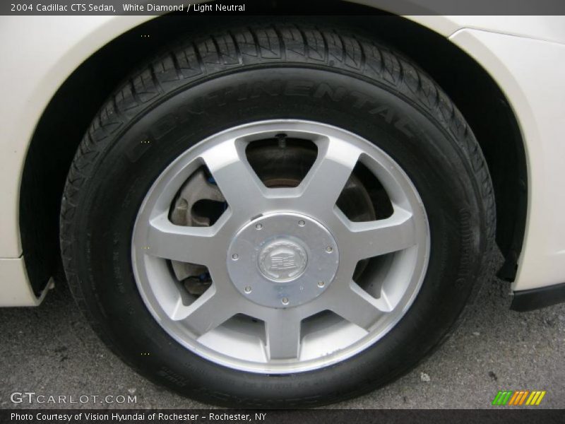 White Diamond / Light Neutral 2004 Cadillac CTS Sedan
