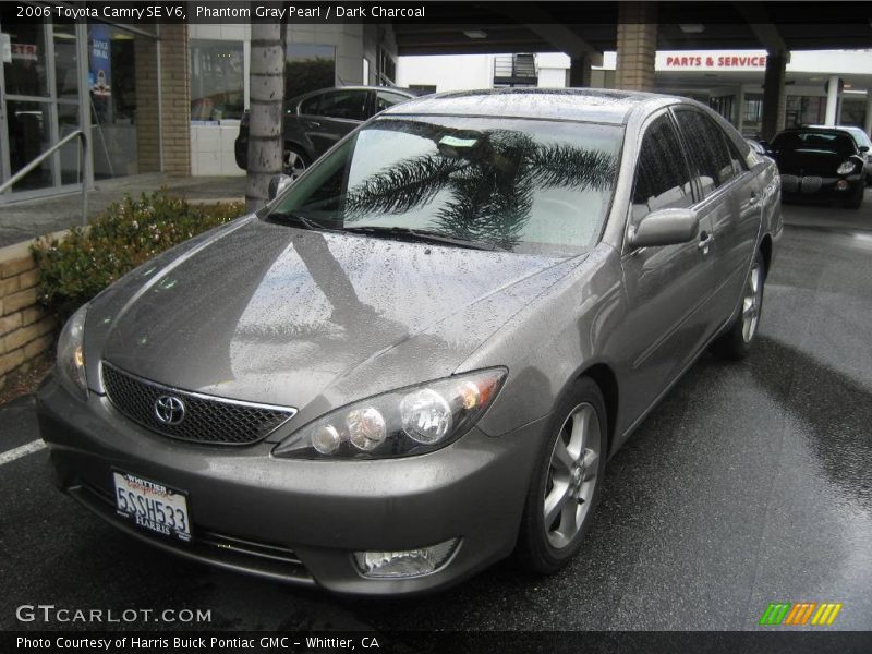 Phantom Gray Pearl / Dark Charcoal 2006 Toyota Camry SE V6