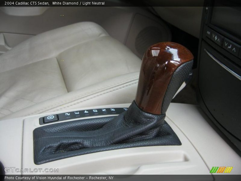 White Diamond / Light Neutral 2004 Cadillac CTS Sedan