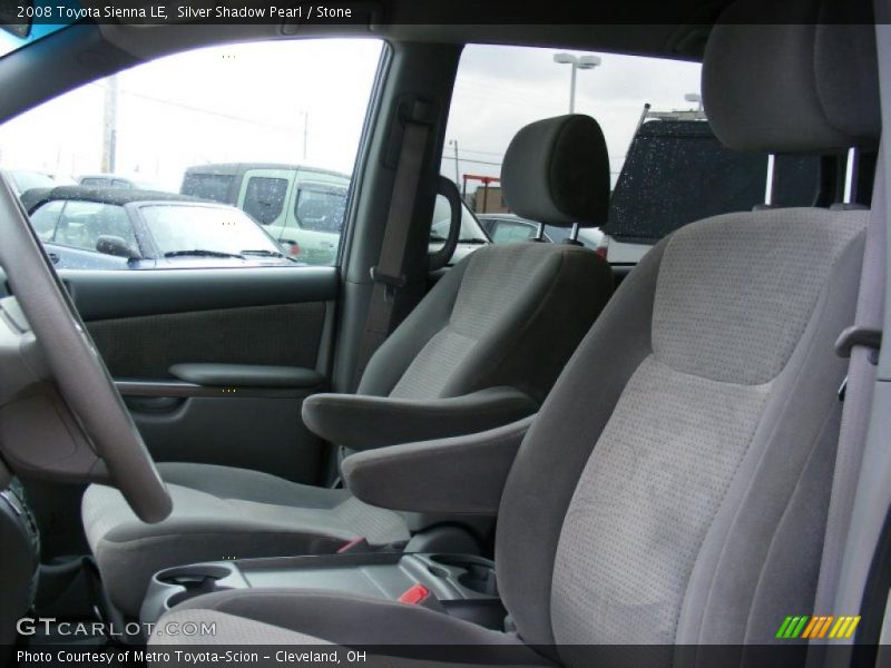 Silver Shadow Pearl / Stone 2008 Toyota Sienna LE