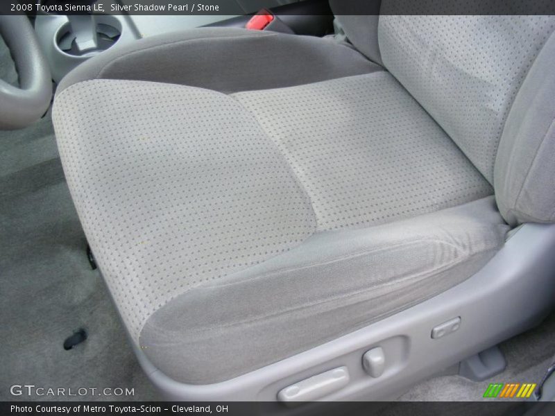 Silver Shadow Pearl / Stone 2008 Toyota Sienna LE