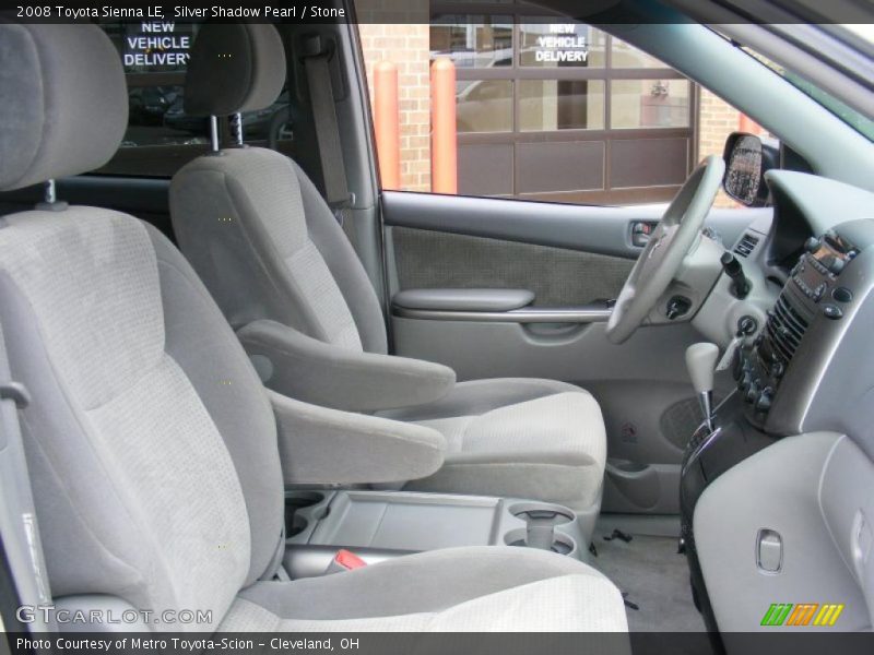 Silver Shadow Pearl / Stone 2008 Toyota Sienna LE