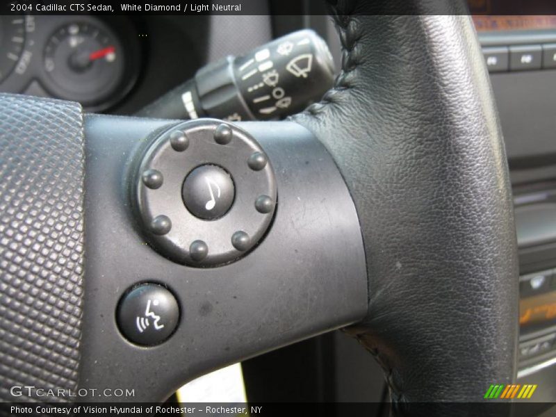 White Diamond / Light Neutral 2004 Cadillac CTS Sedan