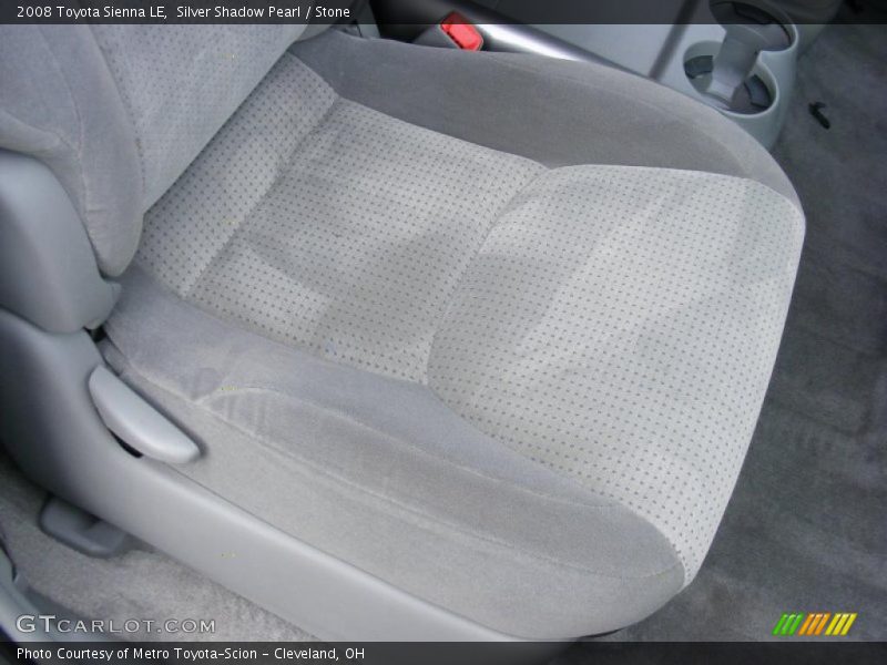 Silver Shadow Pearl / Stone 2008 Toyota Sienna LE