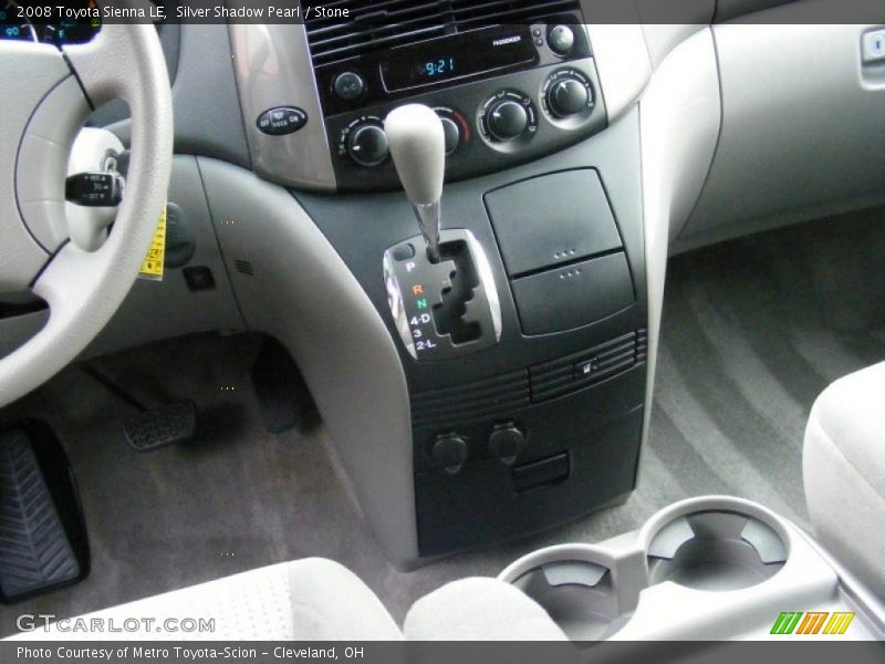 Silver Shadow Pearl / Stone 2008 Toyota Sienna LE