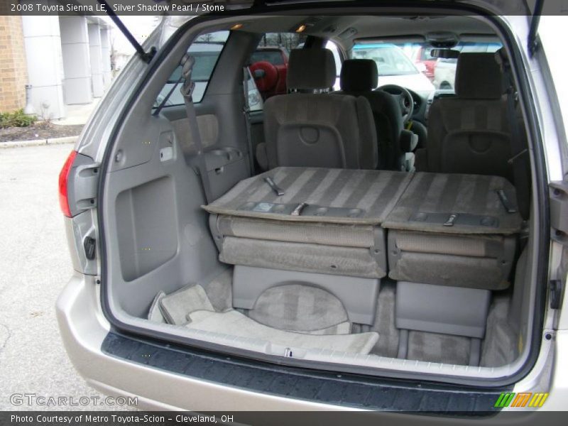 Silver Shadow Pearl / Stone 2008 Toyota Sienna LE