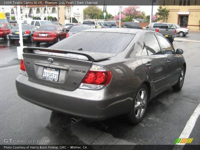Phantom Gray Pearl / Dark Charcoal 2006 Toyota Camry SE V6