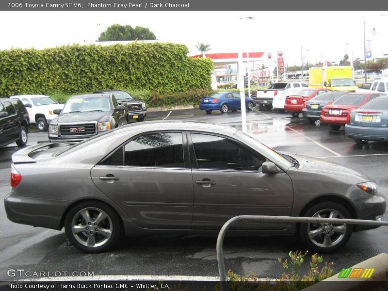 Phantom Gray Pearl / Dark Charcoal 2006 Toyota Camry SE V6