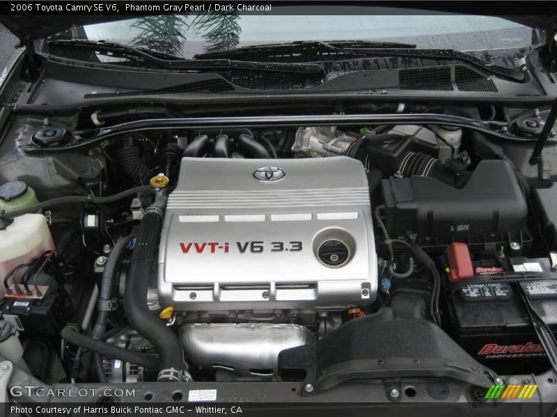 Phantom Gray Pearl / Dark Charcoal 2006 Toyota Camry SE V6