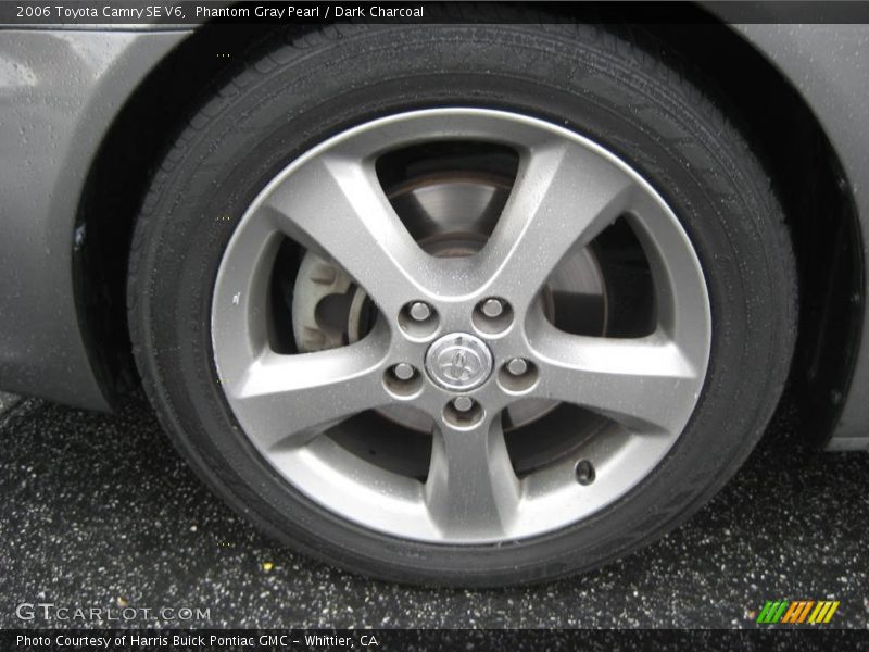 Phantom Gray Pearl / Dark Charcoal 2006 Toyota Camry SE V6