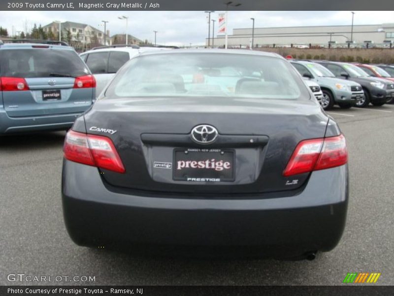 Magnetic Gray Metallic / Ash 2009 Toyota Camry LE