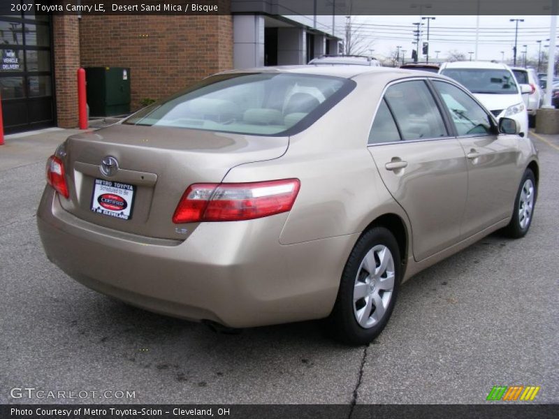 Desert Sand Mica / Bisque 2007 Toyota Camry LE
