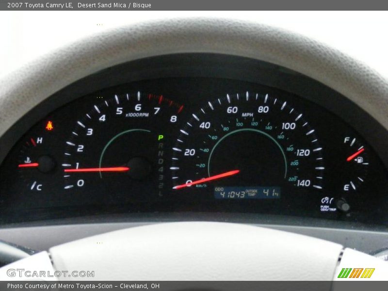 Desert Sand Mica / Bisque 2007 Toyota Camry LE