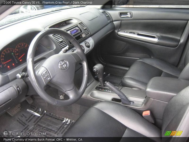 Phantom Gray Pearl / Dark Charcoal 2006 Toyota Camry SE V6