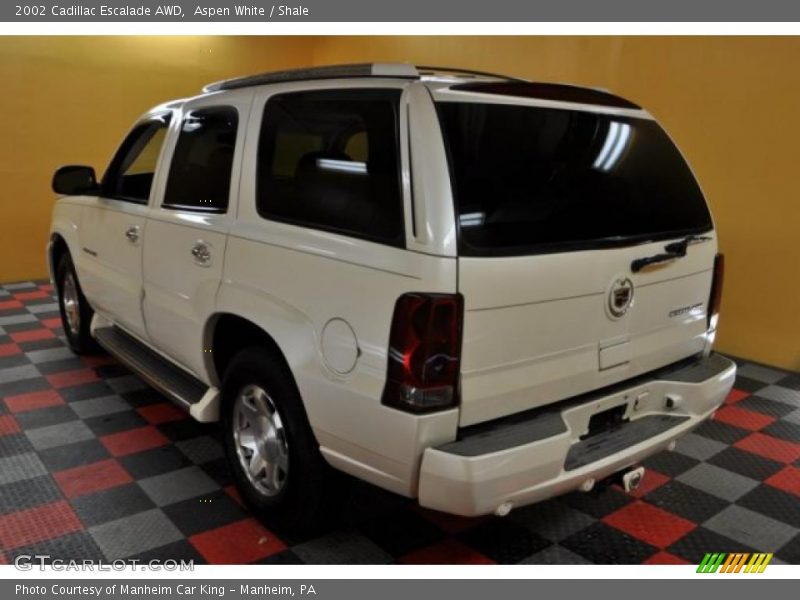 Aspen White / Shale 2002 Cadillac Escalade AWD
