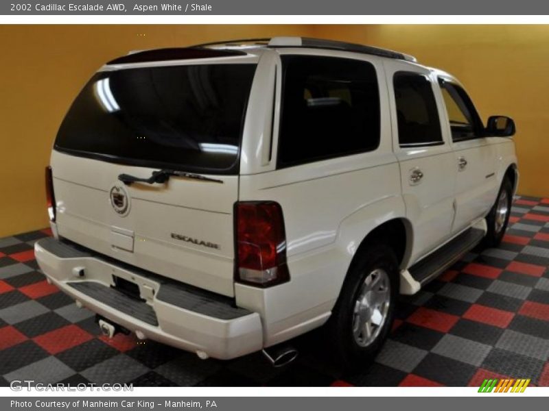Aspen White / Shale 2002 Cadillac Escalade AWD