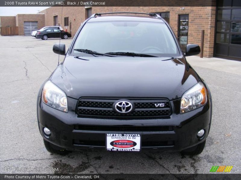 Black / Dark Charcoal 2008 Toyota RAV4 Sport V6 4WD