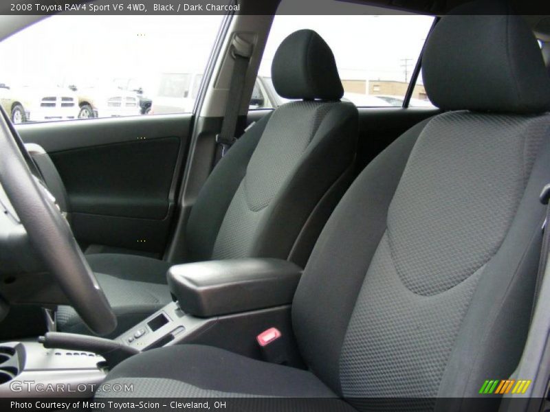 Black / Dark Charcoal 2008 Toyota RAV4 Sport V6 4WD